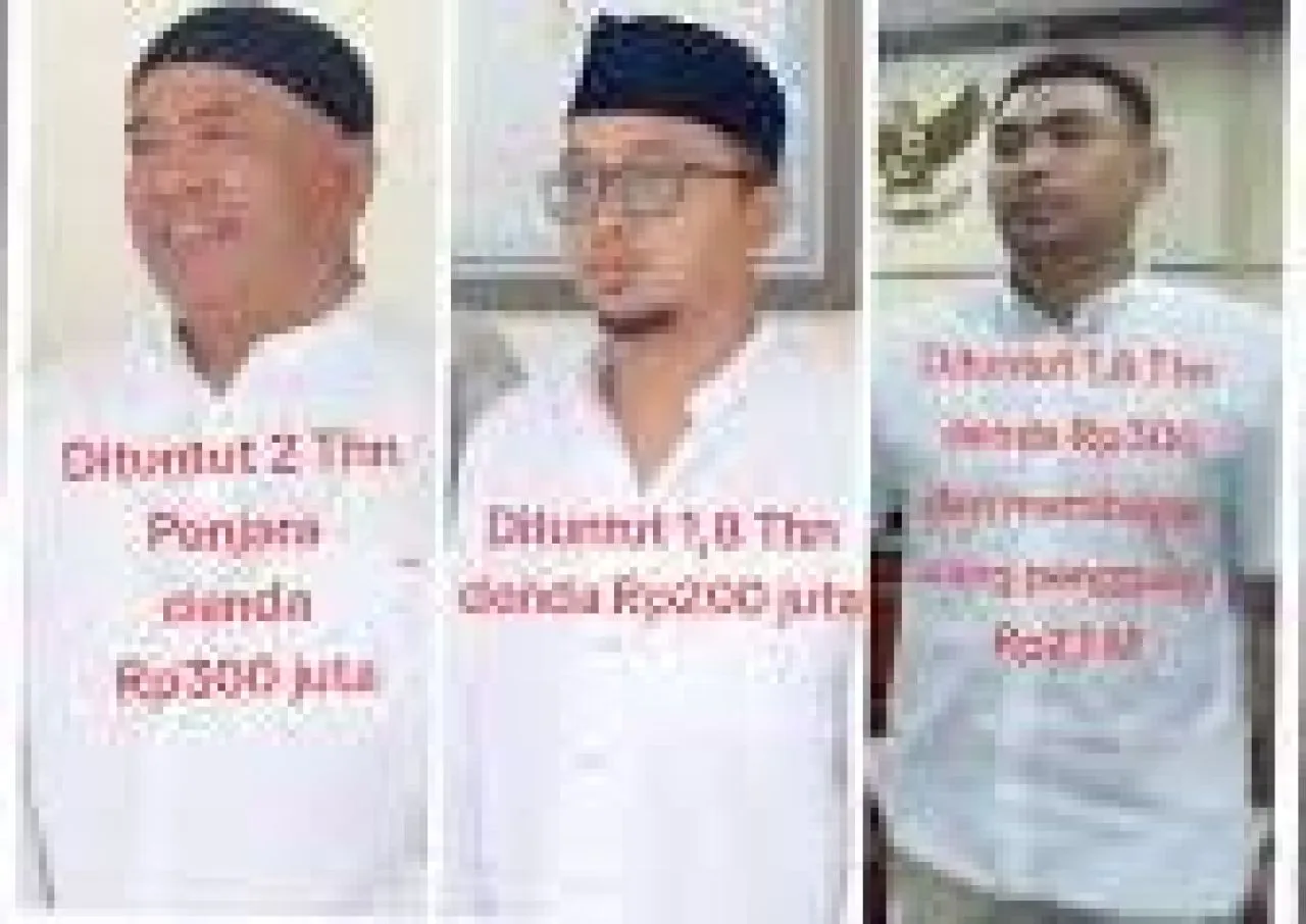 Komanditer CV Raelina Dwikania Jaya Divonis Pidana Korupsi 1 Tahun Penjara