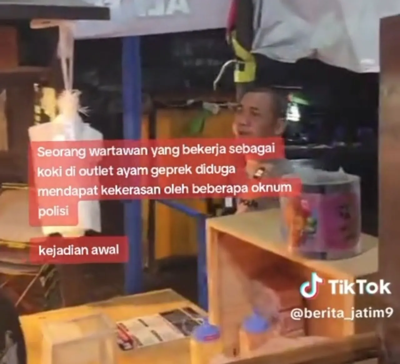 Viral Video Cek Cok Anggota Polsek Driyorejo dengan Pria Diduga Wartawan