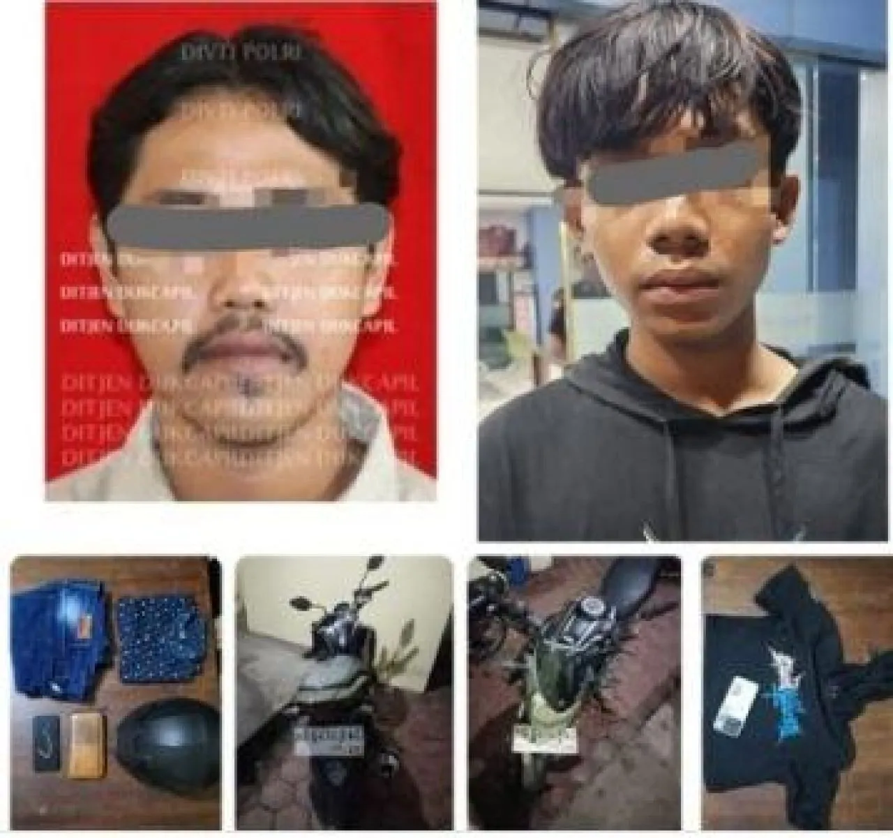 Polsek Karangrejo Tangkap Penjambretan Kalung Emas di Desa Bungur