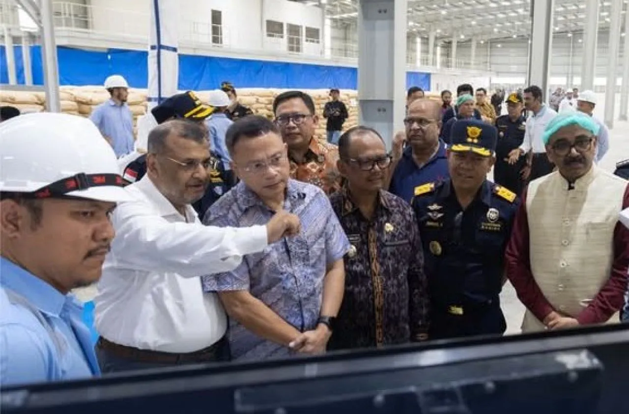 Peresmian Perluasan PT Alliance Consumer Products Indonesia di KEK Sei Mangkei