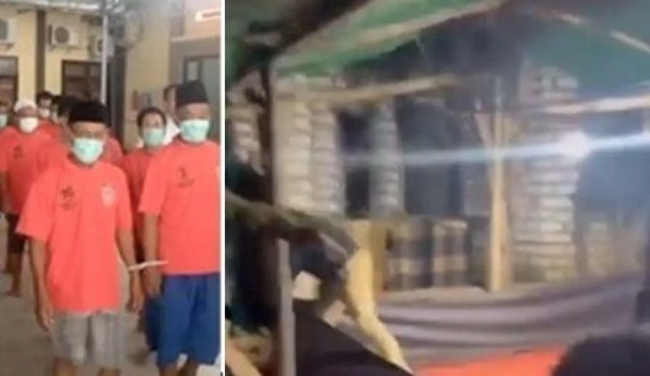8 Pelaku Judi Sabung Ayam di Desa Tlagah Ditangkap Polres Sampang
