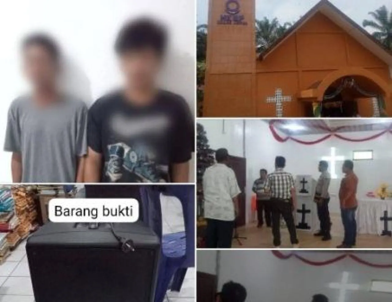 Speaker Gereja HKBP Dolok Jetun Dicuri