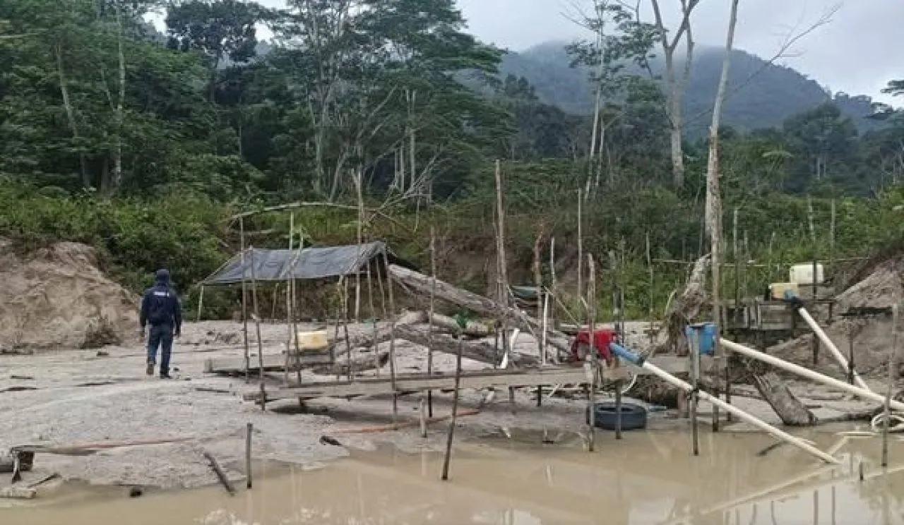 Gakkum LHK Tertibkan Tambang Ilegal di Tahura Bukit Mangkol