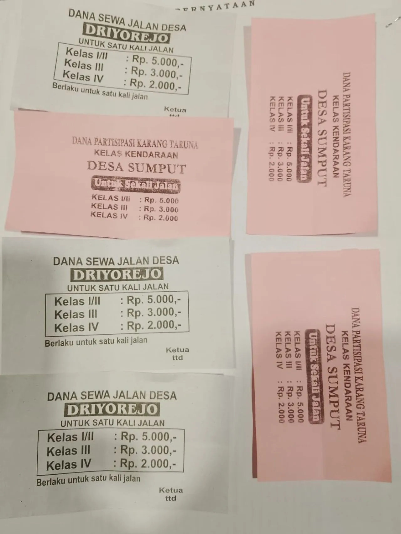 Retribusi Portal Jalan di Driyorejo Dianggap Melanggar Perda Gresik