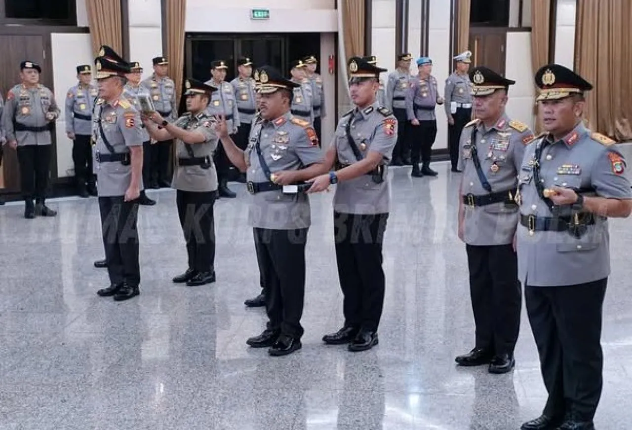 Daftar Kombes Polri yang Pecah Bintang di Tahun 2025