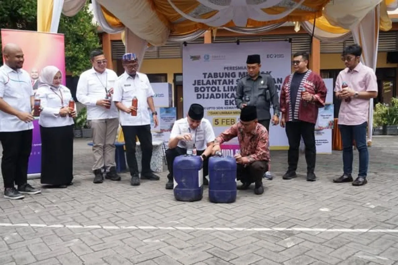 Program Tabung Minyak Jelantah Siswa Diluncurkan di SDN Kemayoran 1 Bangkalan
