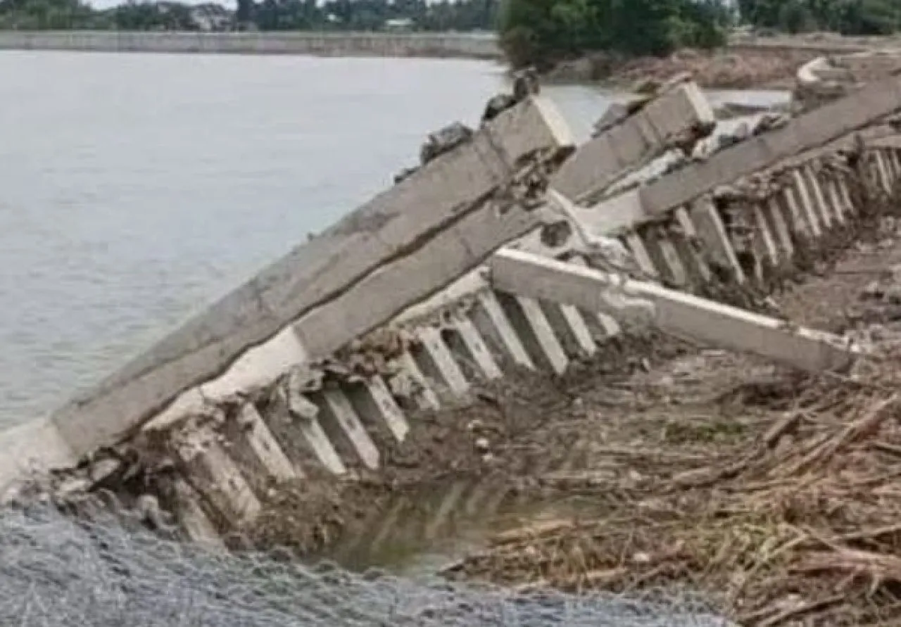 Polda Jawa Timur Usut Dugaan Korupsi Proyek Tembok Sungai Bengawan Solo