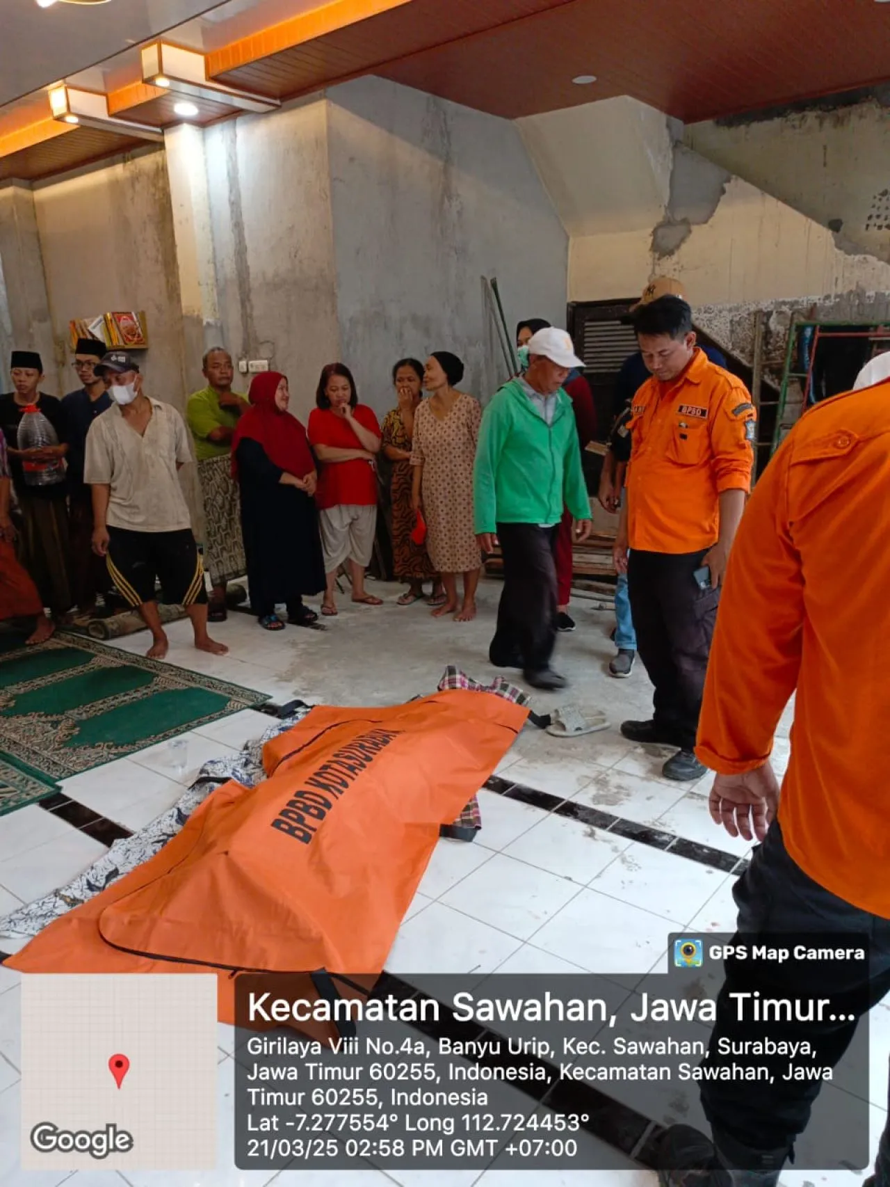 Petaka di Masjid Girilaya Surabaya, 1 Korban Tewas