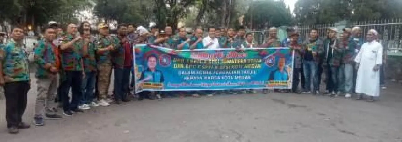 DPC FSPTI K SPSI Kota Medan Berbagi Takjil dan Buka Puasa Bersama