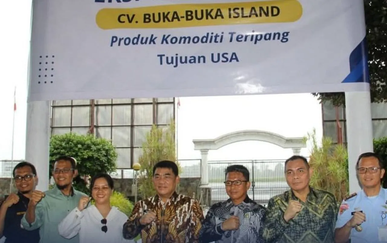 CV Buka Buka Island Ekspor 273 kg Teripang Susu Putih ke Amerika Serikat