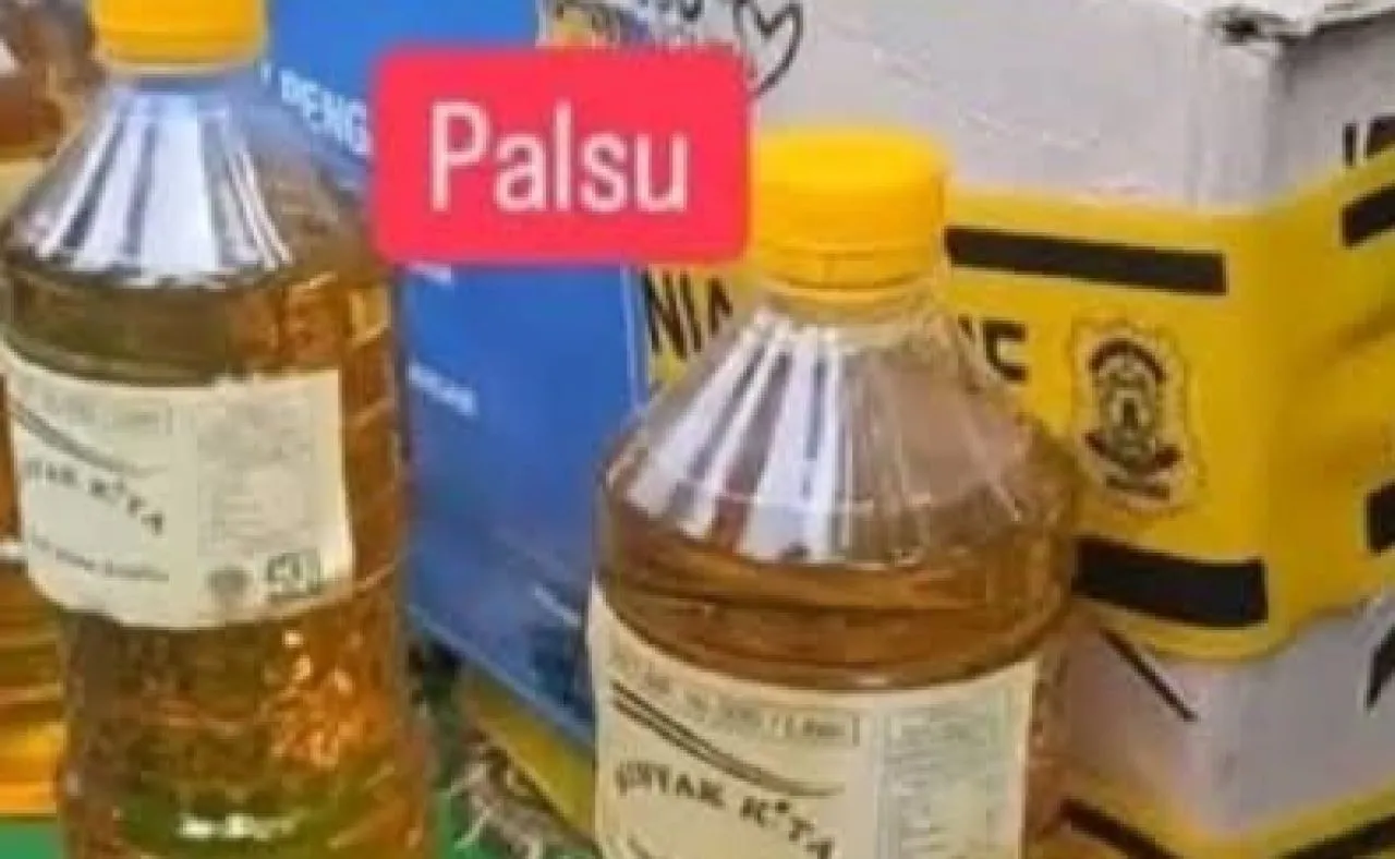 Pedagang Minyak Kita di Pasar Balongpanggang Ditangkap Polisi