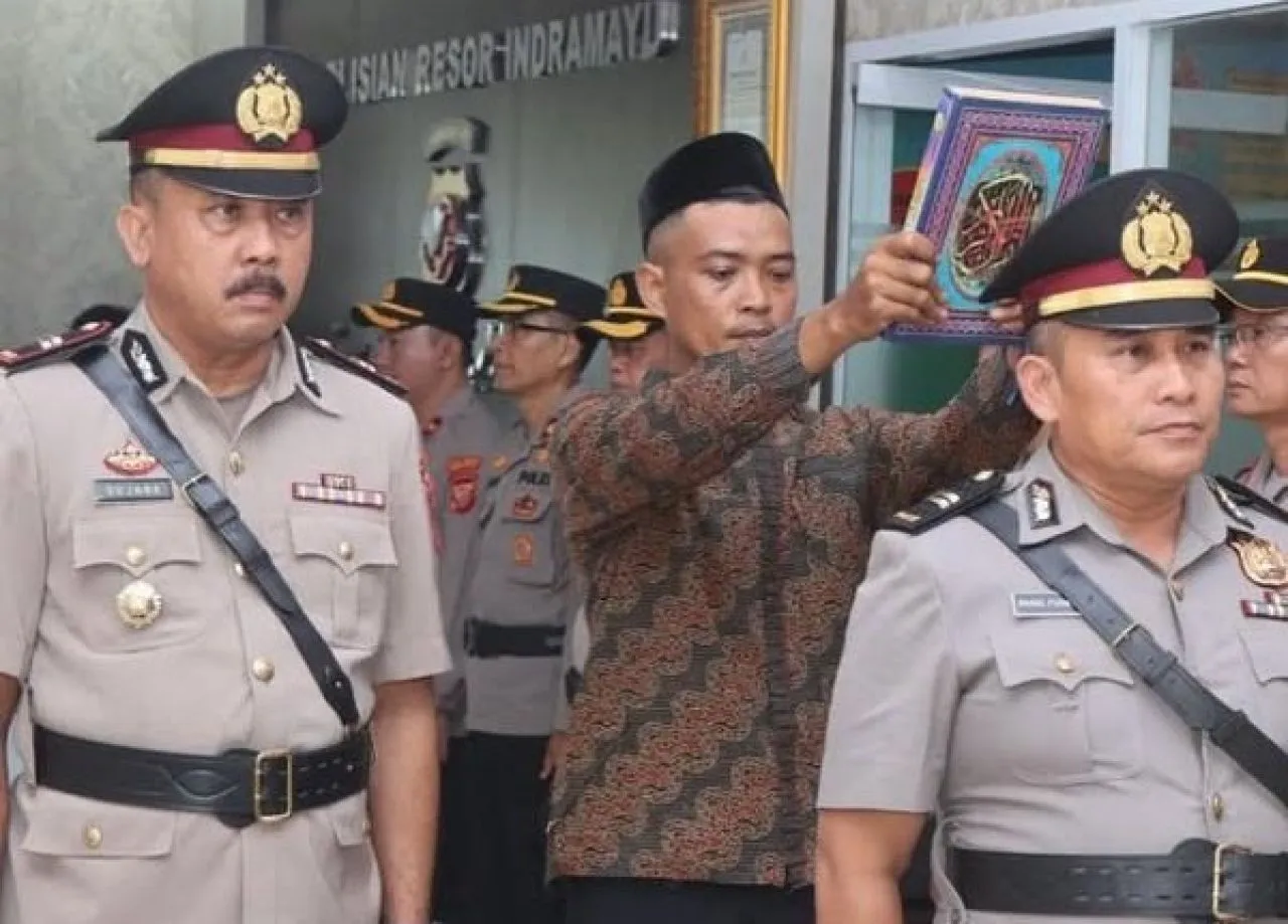 Iptu Anang Purwanto Menjabat Kapolsek Cikedung