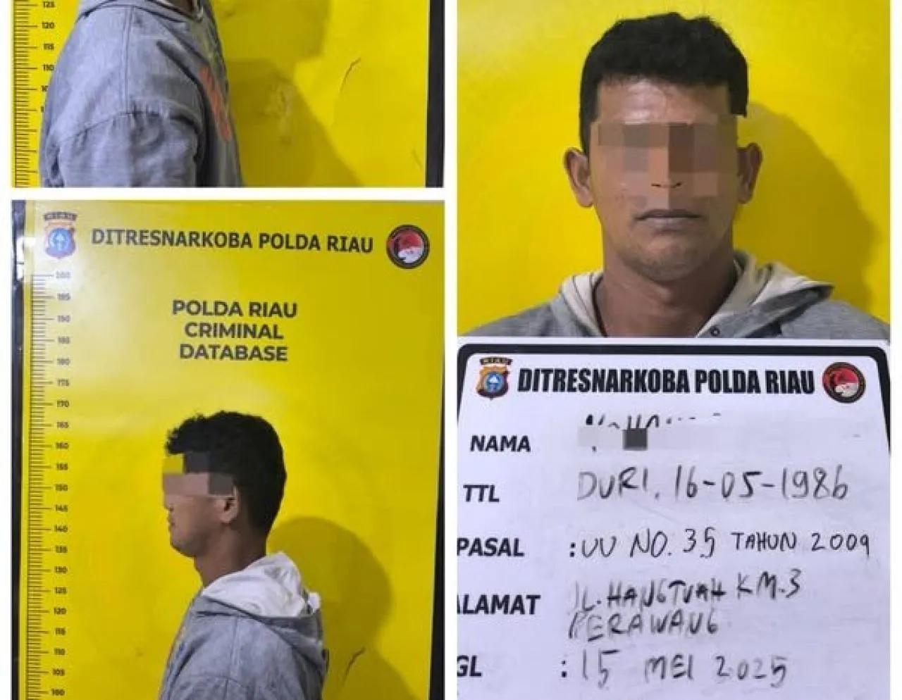 Polda Riau Gagalkan Transaksi Narkoba Seberat 2 Kg