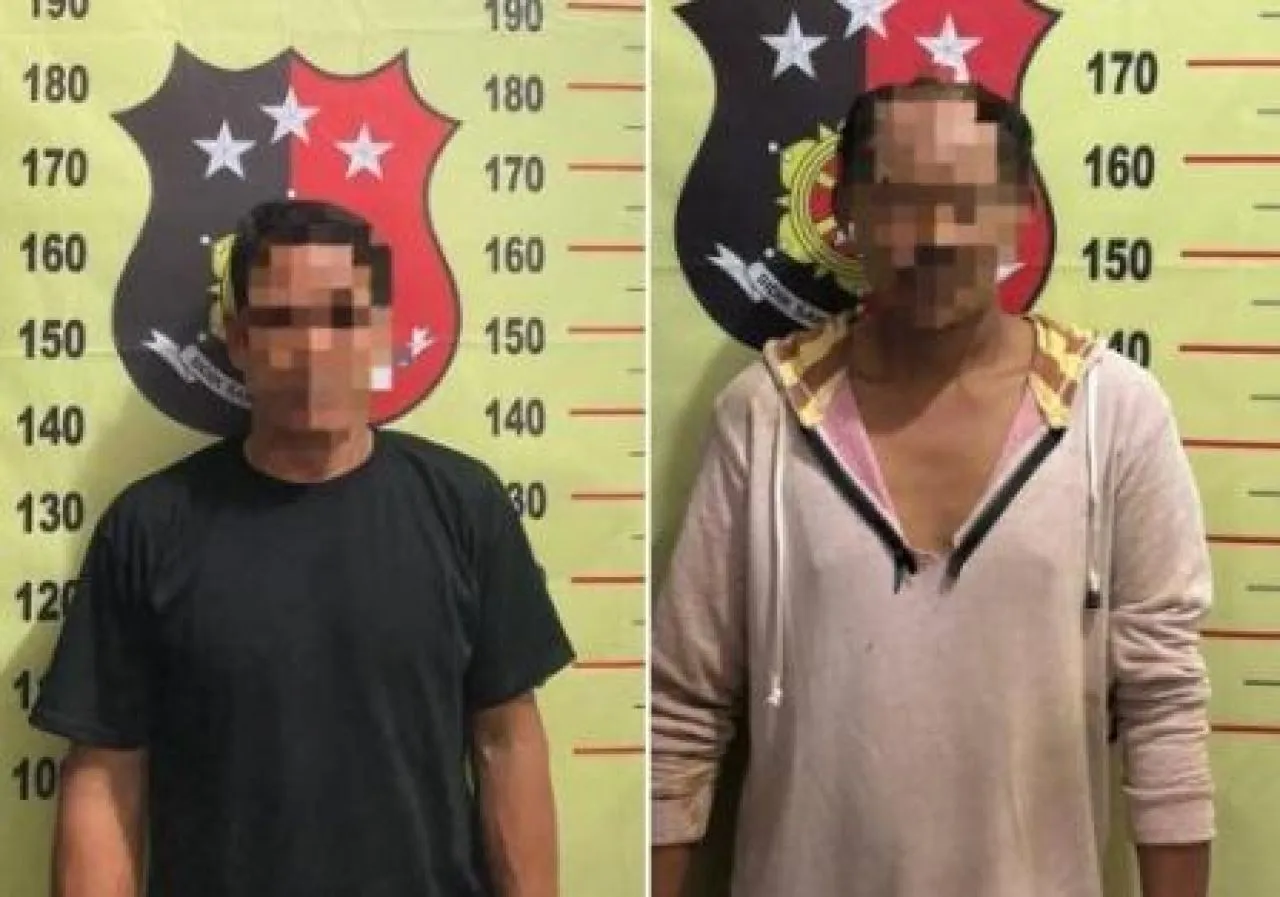 Dua Pelaku Pencurian Buah Sawit Milik PT REA Kaltim Plantation Ditangkap