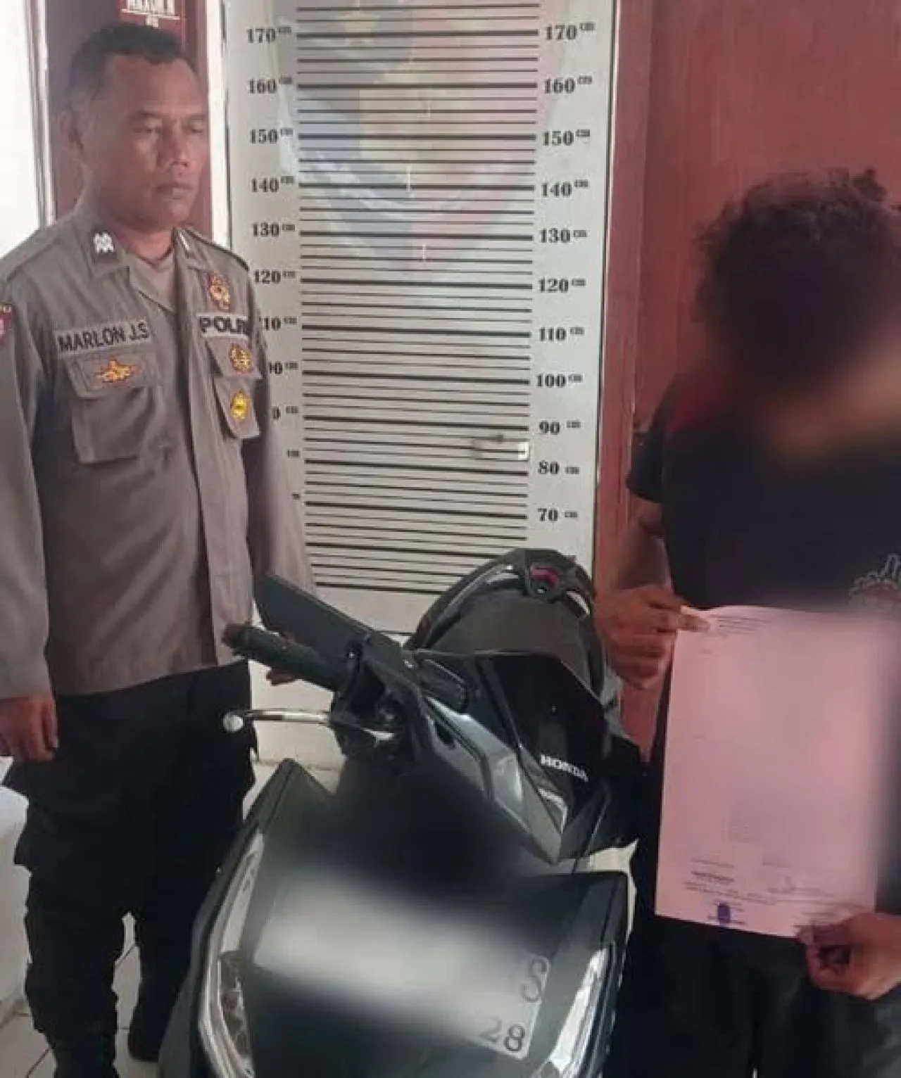 Anak Dibawah Umur Jadi Pencurian Motor di Sidamanik