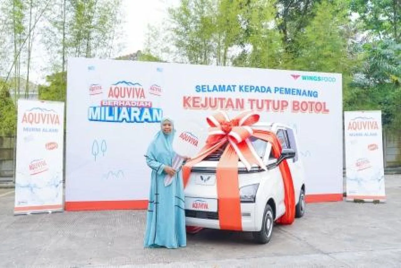 Kisah Ibu Leni, Dapat Hadiah Mobil dari AQUVIVA