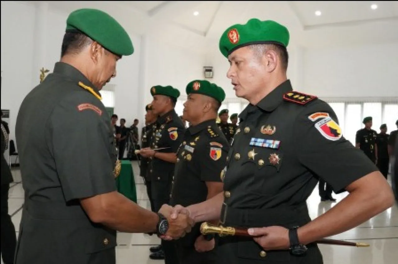 Tiga Jabatan Strategis di Korem Bhaskara Jaya Resmi Berganti Tangan