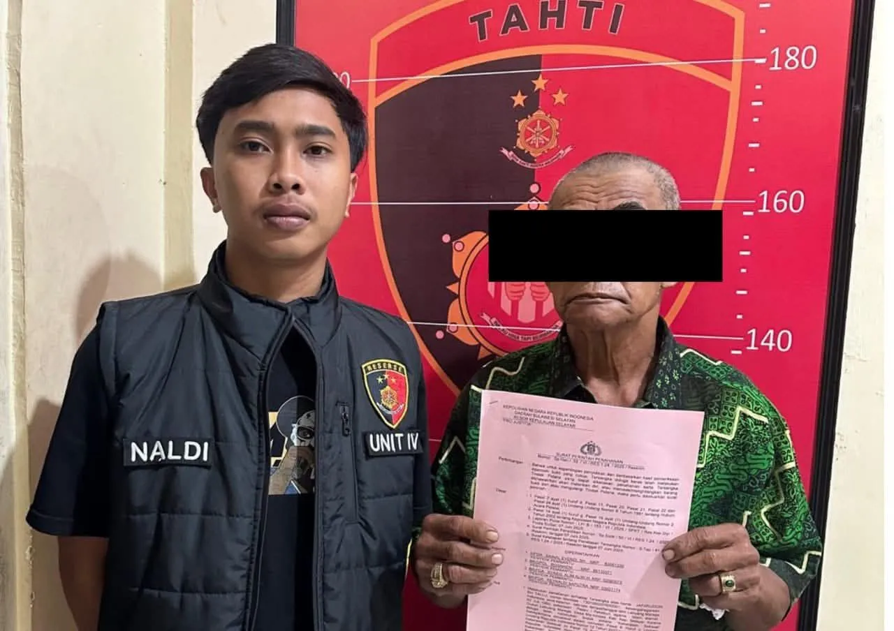 Unit PPA Polres Selayar Tangkap Kakek yang Cabuli Penyandang Disabilitas