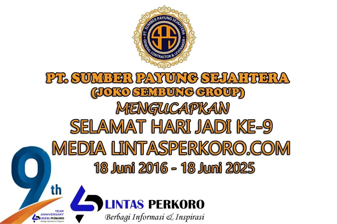 PT Sumber Payung Sejahtera Ucapkan Selamat Hari Jadi ke 9 Lintasperkoro