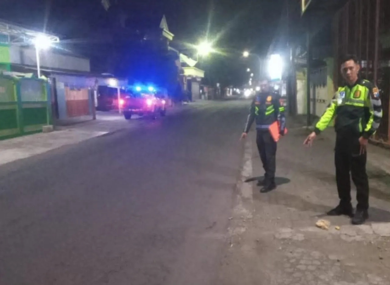 Warga PSHT Terlibat Laka Lantas di Tulungagung