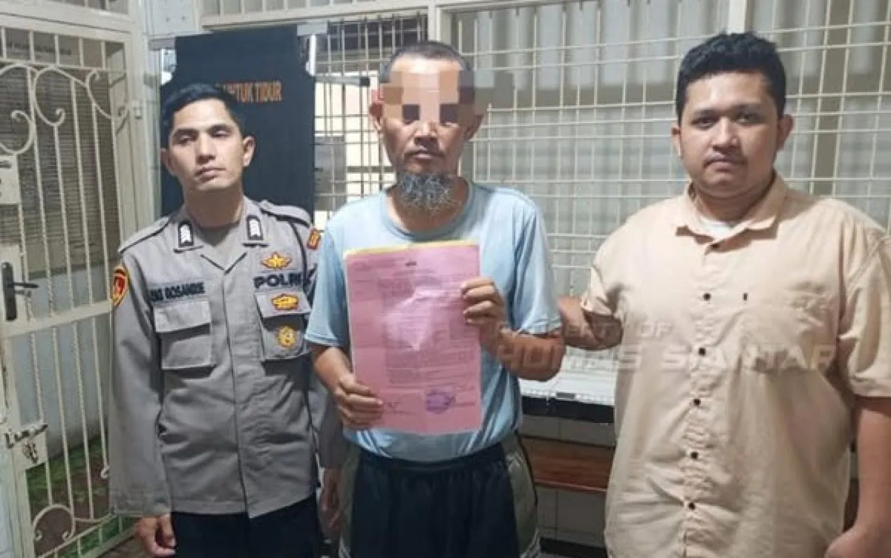 Sat Reskrim Polres Pematangsiantar Tangkap Pelaku KDRT di Kelurahan Tanjung Pinggir