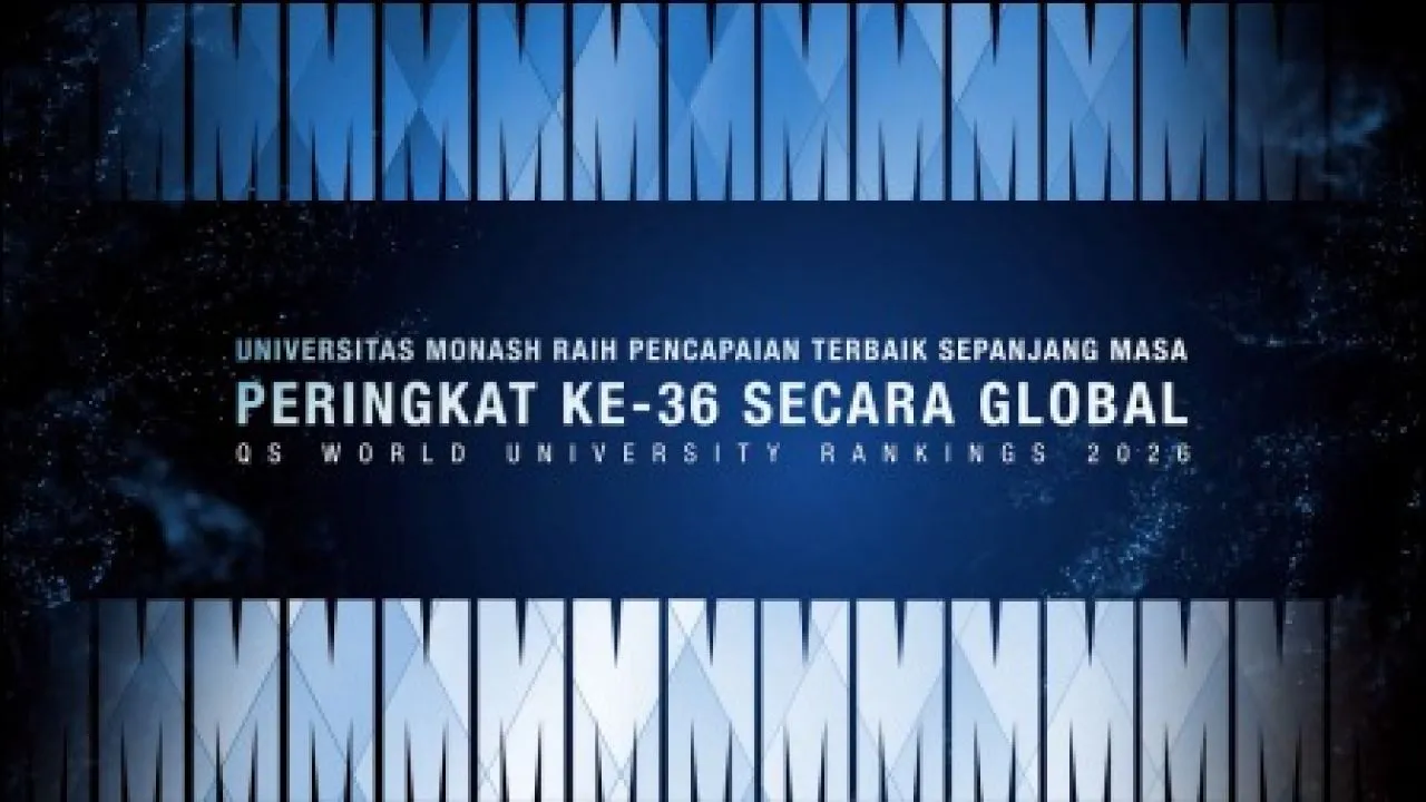 Monash cetak pencapaian terbaiknya dalam QS World University Rankings 2026