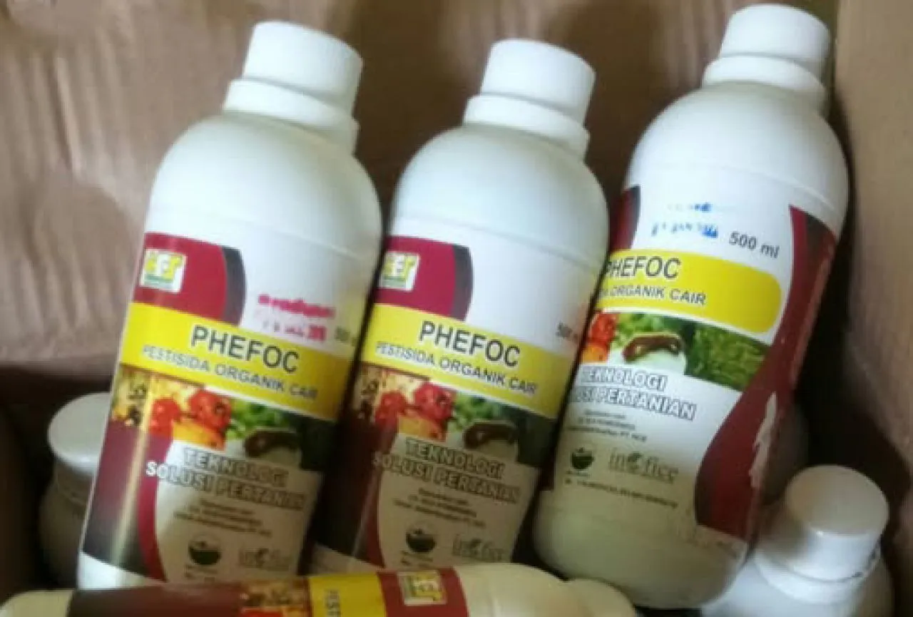 Diduga Produksi Pestisida Cair merek PHEFOC Tanpa Izin Edar, Sukawan Widhartono Dituntut 8 Bulan Bui