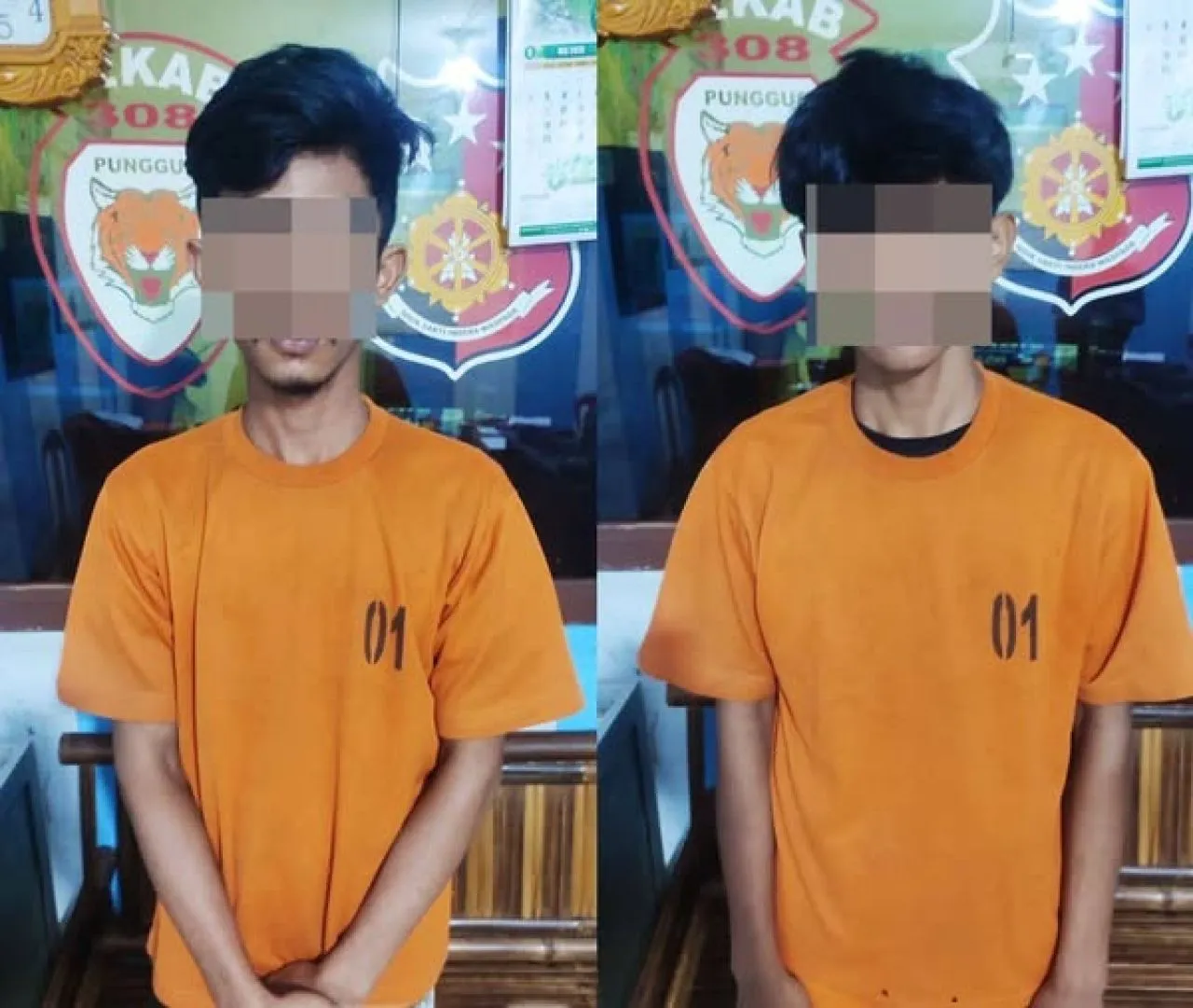 Polsek Punggur Tangkap Dua Pelaku Percobaan Pencurian