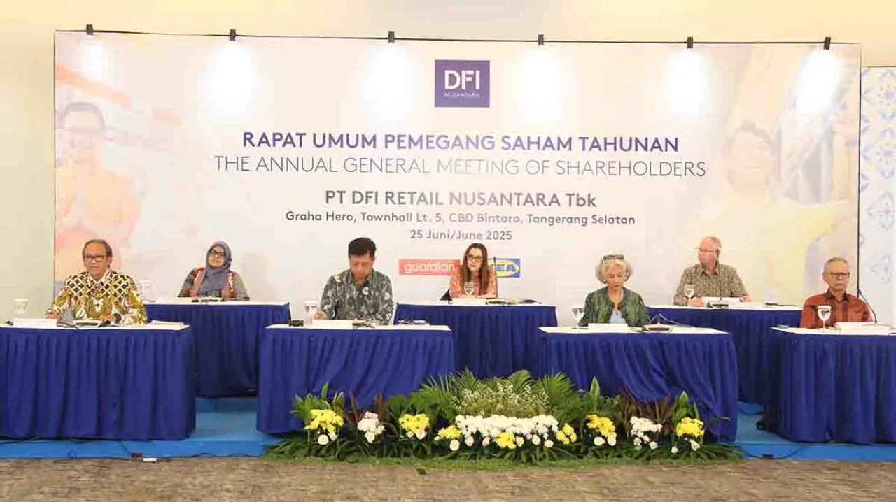 Hasil Rapat Umum Pemegang Saham Tahunan PT DFI Retail Nusantara Tbk