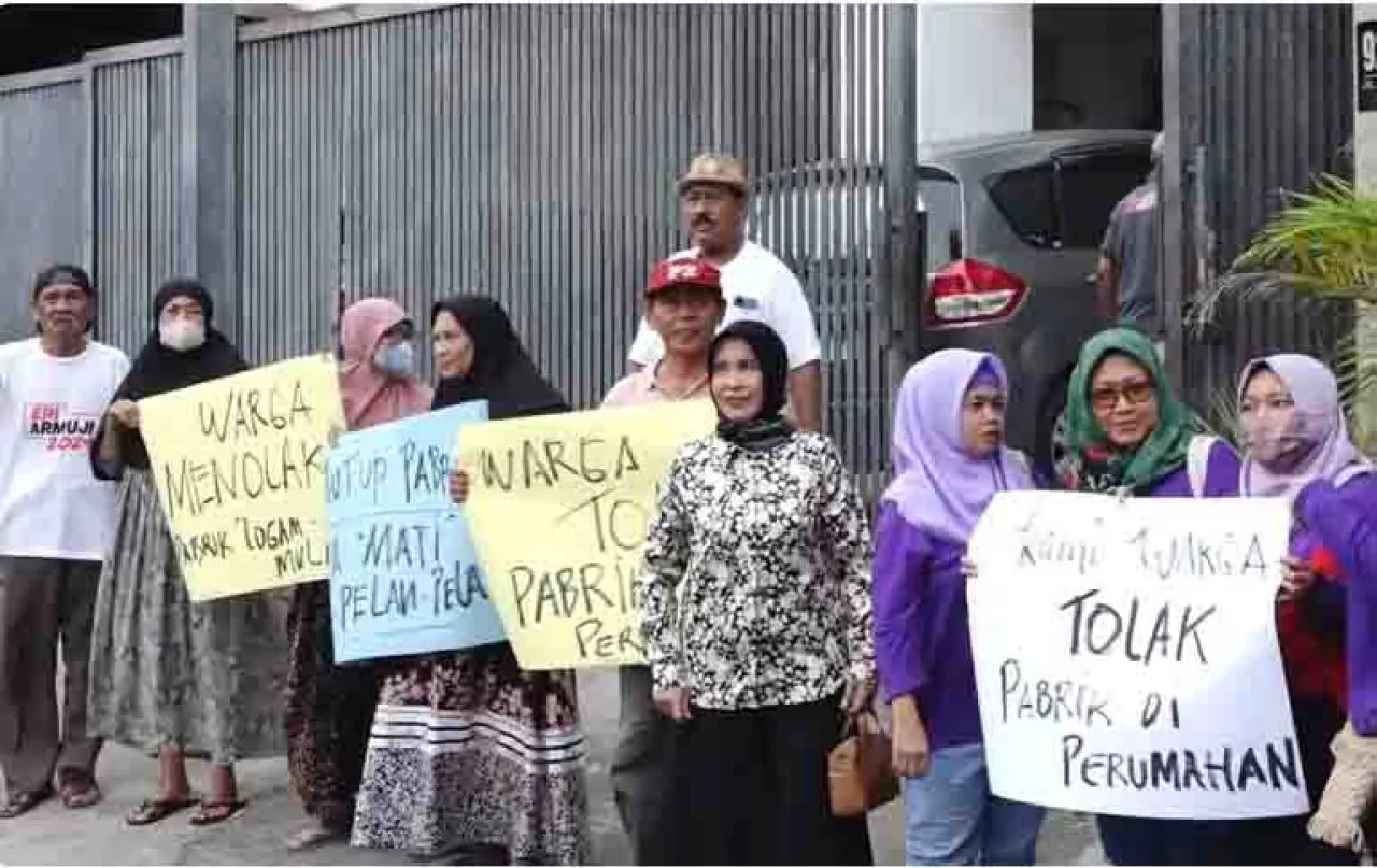 PT Sukajadi Logam Pernah Terlibat Dalam Kasus Budi Said, Kini Diprotes Warga karena Pencemaran