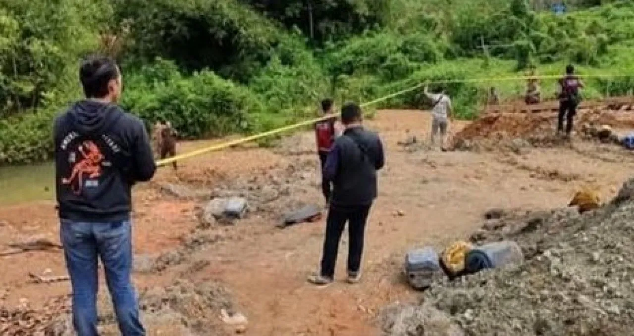 Pemkab Way Kanan Tertibkan Pertambangan Emas Tanpa Izin di Talang Harno
