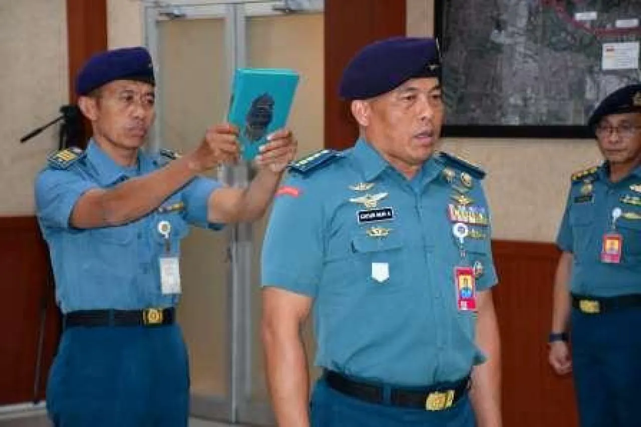 Kolonel Laut Catur Nur Ardiantoro Resmi Menjabat Wadan Puspenerbal