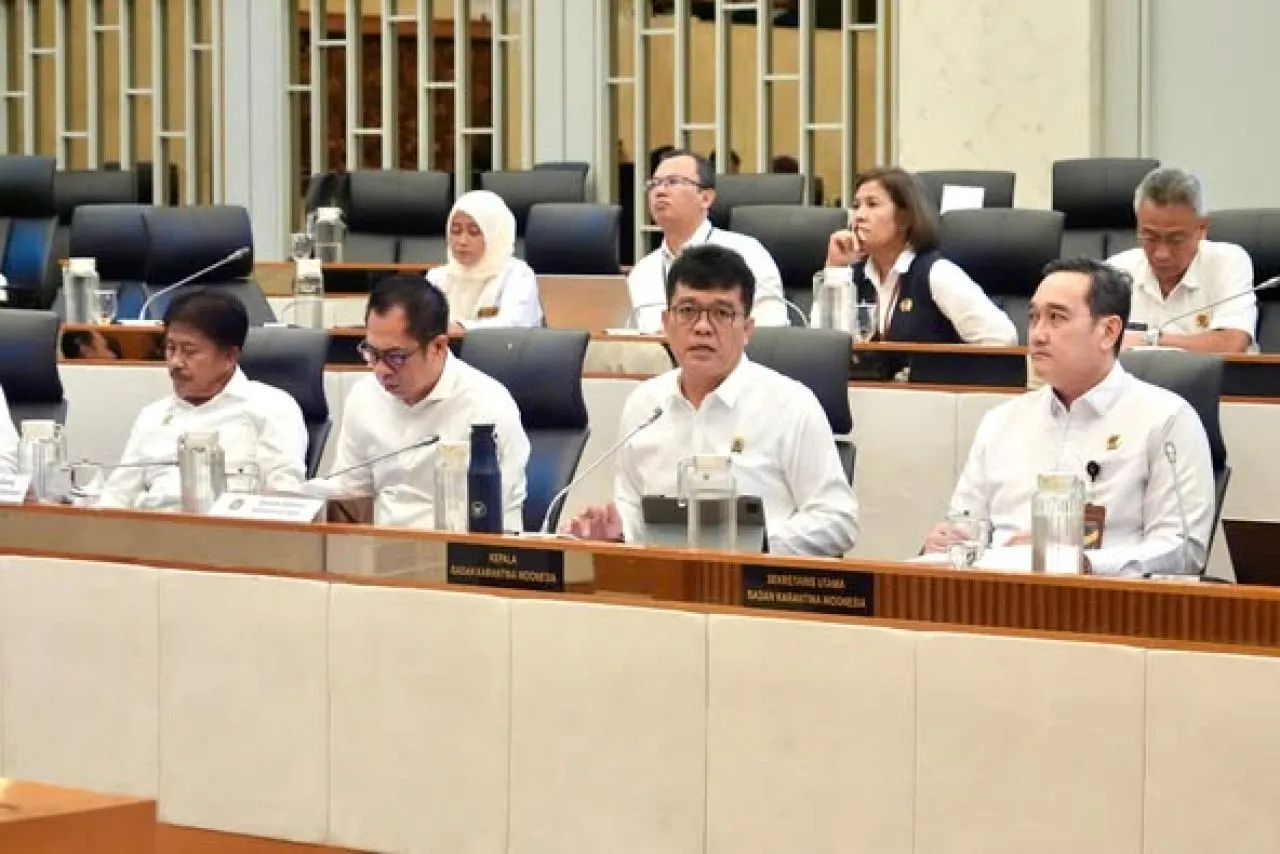 Badan Karantina Indonesia Mengajukan Anggaran Rp 2,1 Triliun ke DPR RI