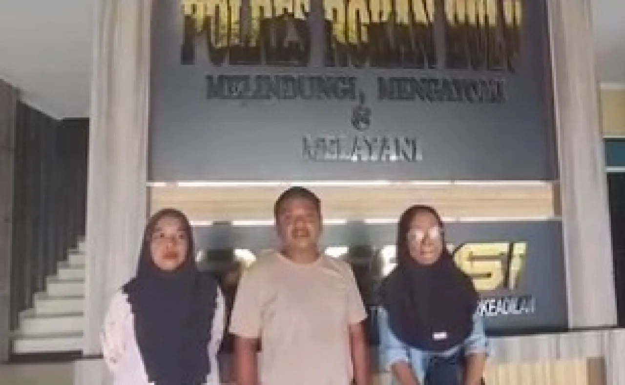 Warga Desa Rambah Datangi Polres Rokan Hulu, Minta Galian C Ditutup