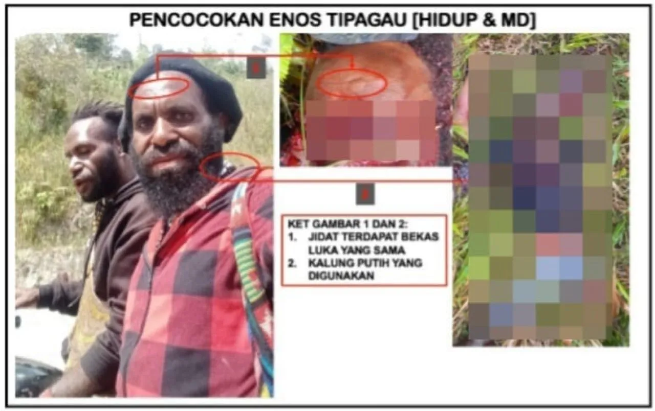Prajurit TNI Lumpuhkan Tokoh Organisasi Papua Merdeka di Intan Jaya