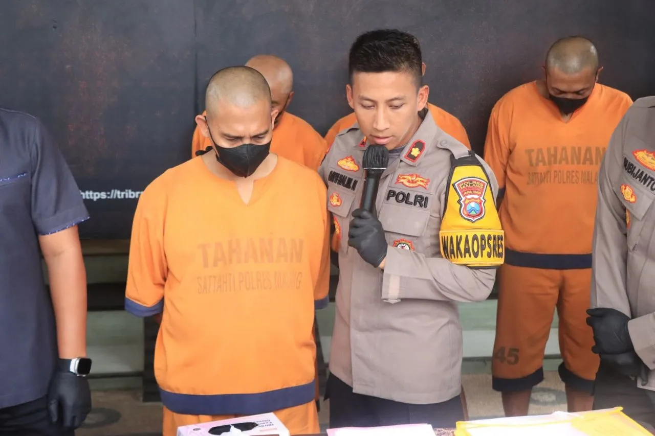 5 Pelaku Pemerasan Terhadap Pengusaha Cafe di Malang, Dipenjara 1 Tahun