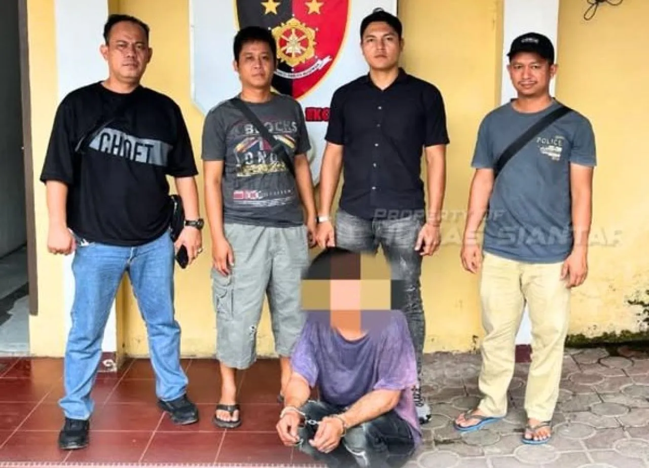 Pelaku penganiayaan di Pasar Horas