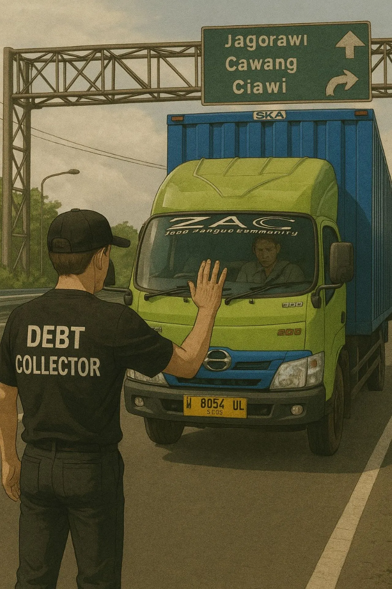 Debt Collector PT Bot Finance Indonesia Rampas Kendaraan di Tengah Tol