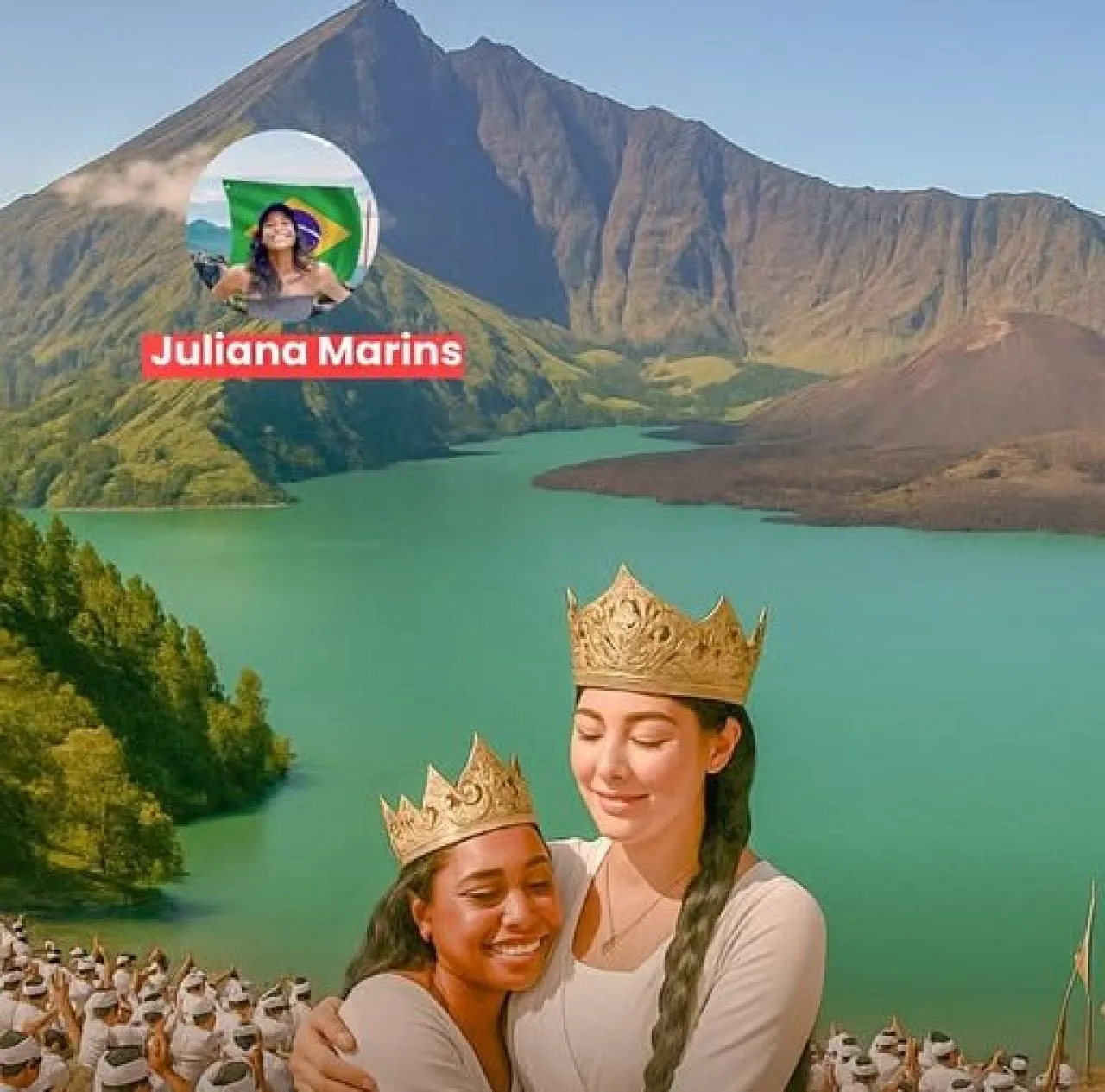 Juliana Marins dan Orang Eropa Penakluk Istana Sakral Dewi Anjani