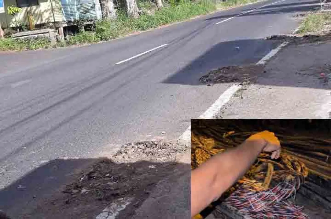 Kabar Terbaru ! Dugaan Pencurian Kabel Telkom di Mojokerto, 3 Orang Jadi Tersangka