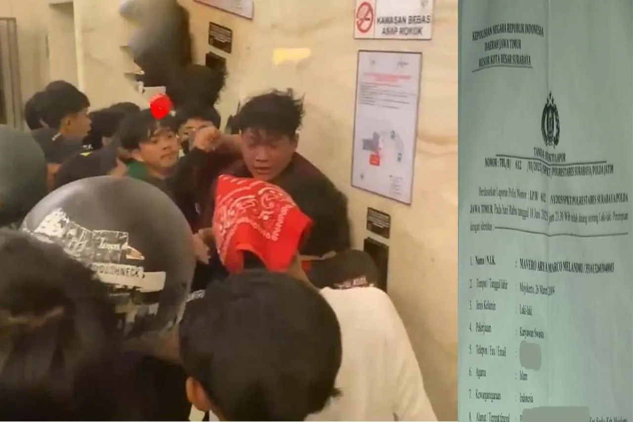Di Hari Bhayangkara, Warga Mojokerto Minta Keadilan di Polrestabes Surabaya