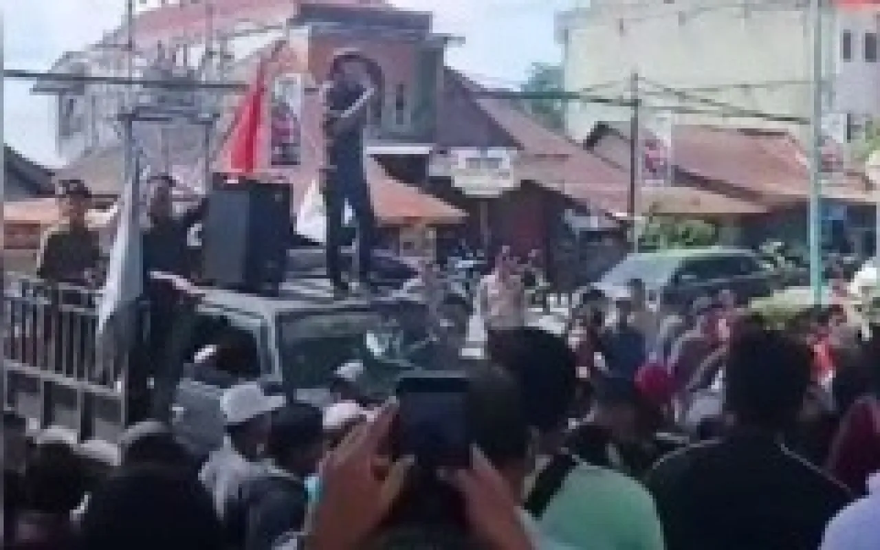 Respon Kombes Manang Soebeti Pas Didemo Mahasiswa HMI Jambi