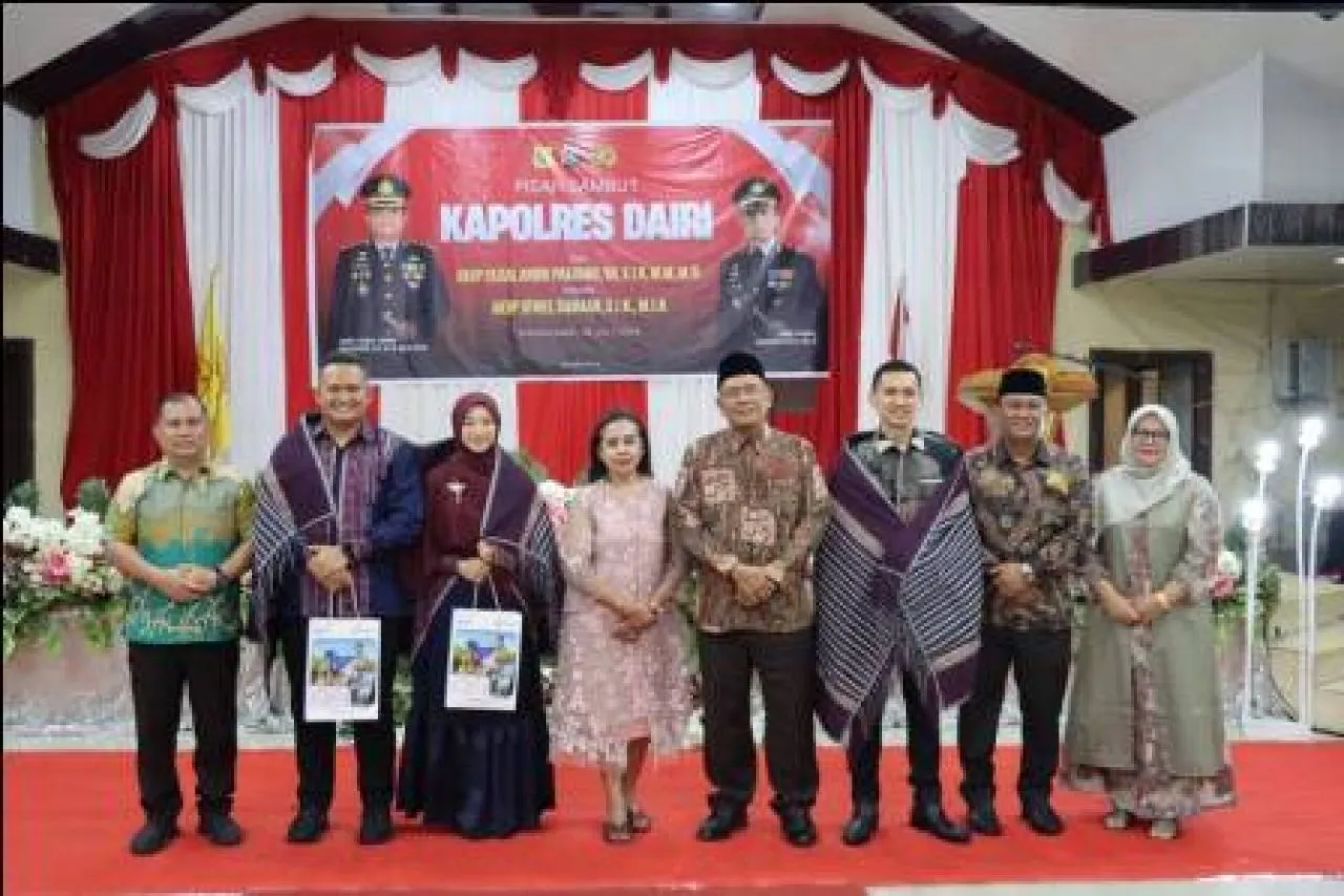 Pisah Sambut Kapolres Dairi yang Baru