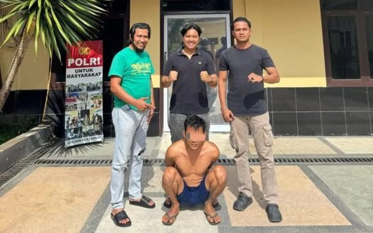 Warga Bangkinang Ditangkap Satreskrim Polres Kampar