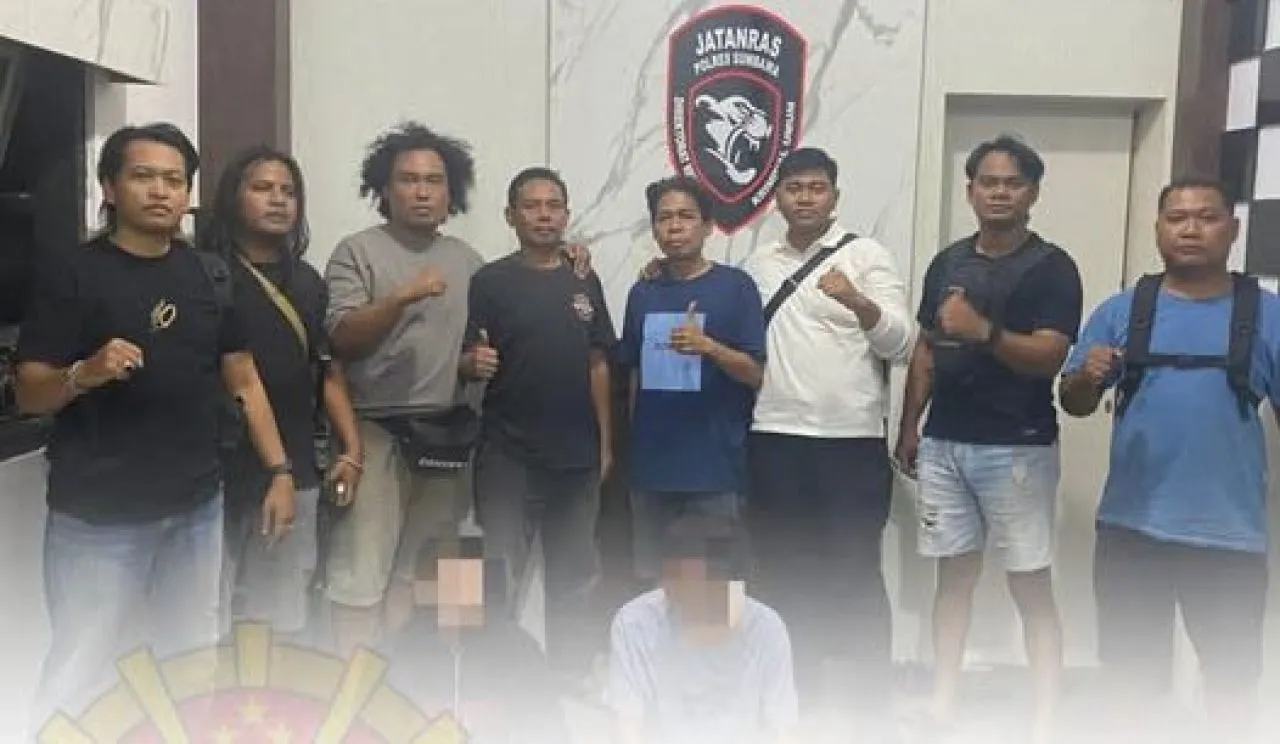 2 Orang Pria Pelaku Pencurian Dengan Kekerasan di Dusun Karang Jati Berhasil Diringkus Pihak Kepolis