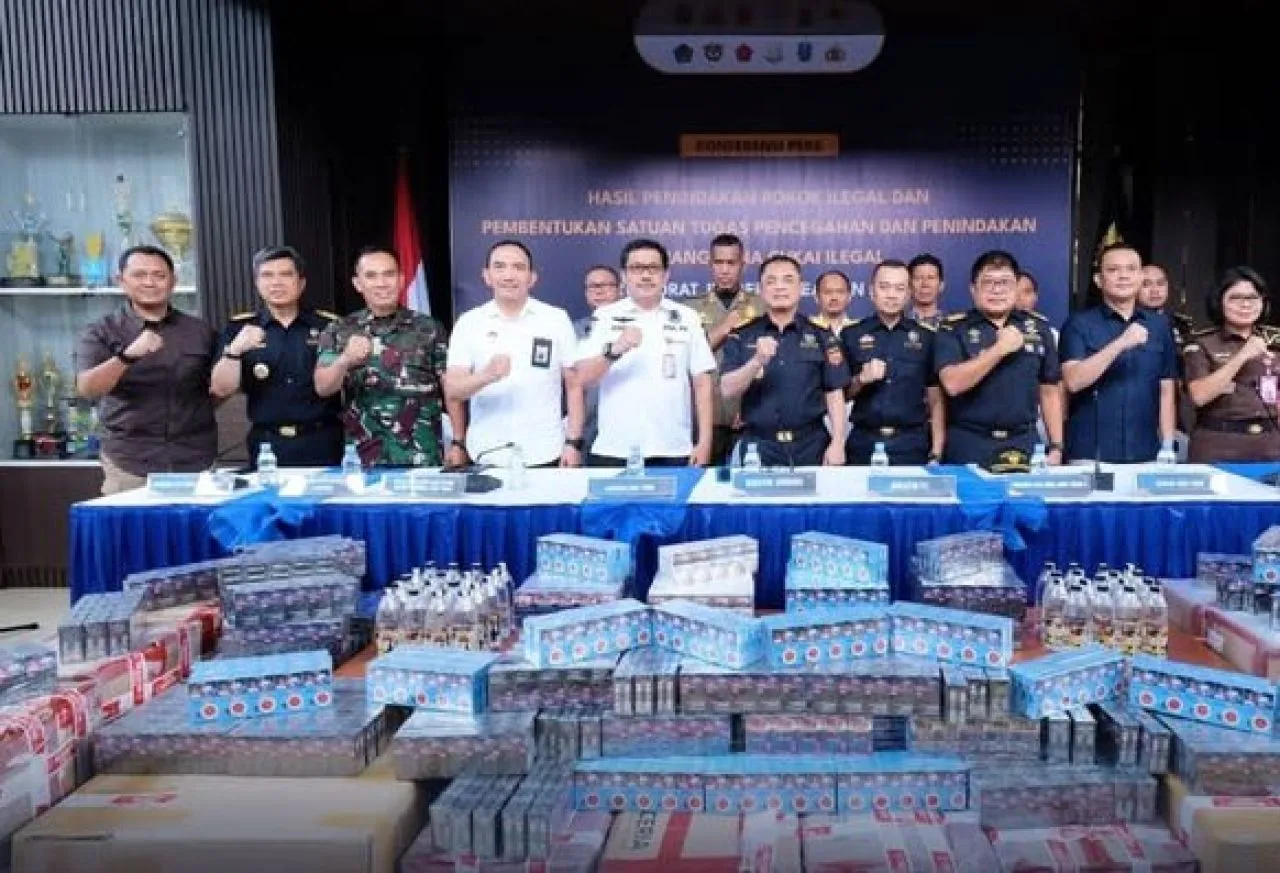 Bea Cukai Membentuk Satgas Pencegahan dan Penindakan Barang Kena Cukai Ilegal