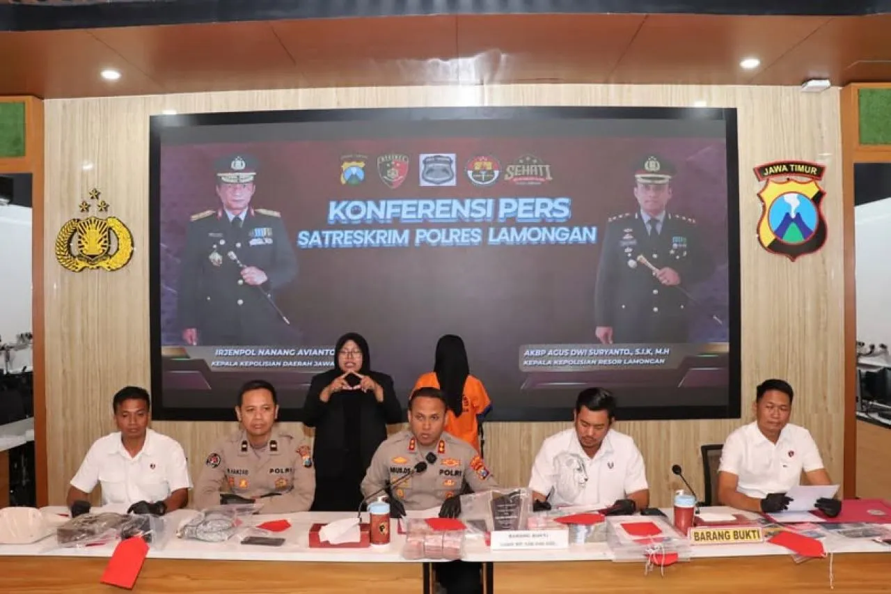 Polres Lamongan Ungkap Kasus Arisan Bodong