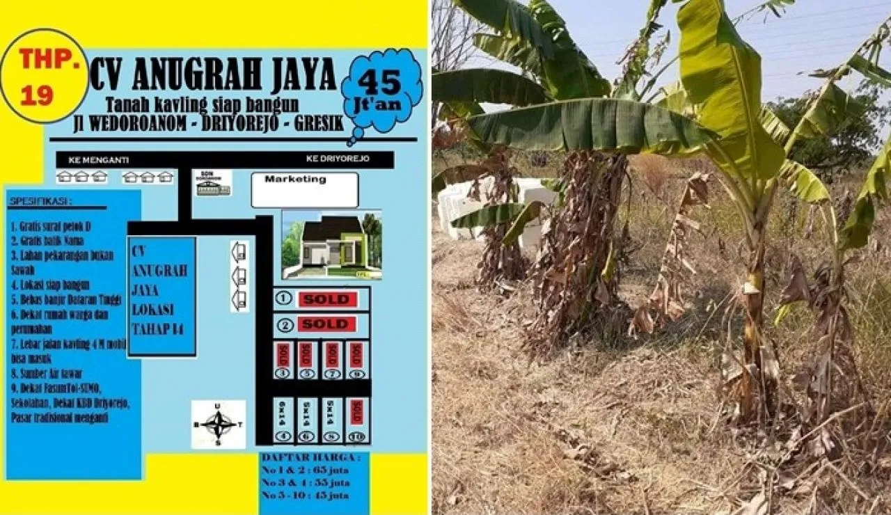 Bos CV Anugerah Jaya Terjerat Dugaan Penipuan Jual Beli Tanah Kavling