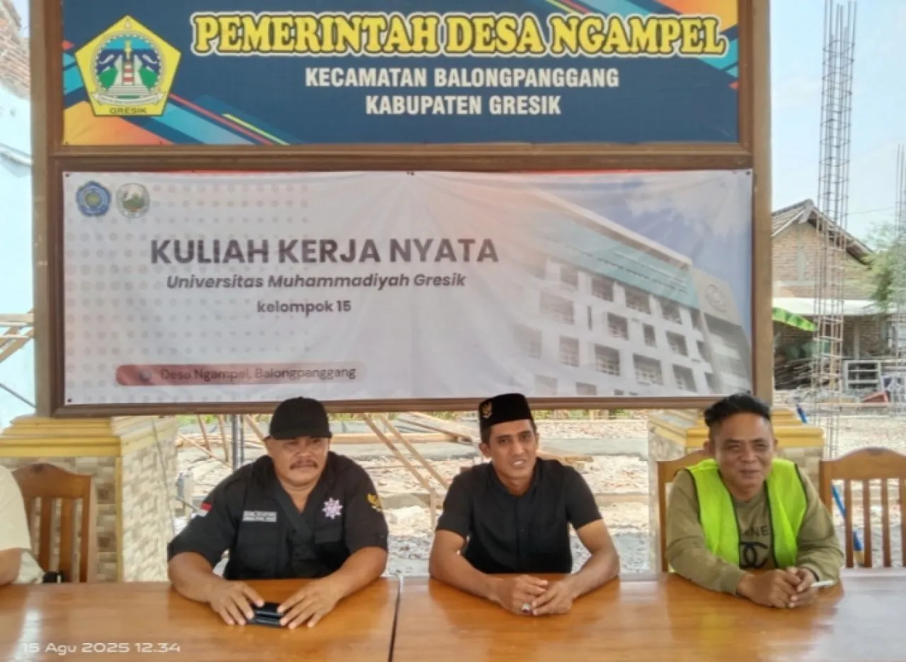 Kepala Desa Ngampel Bantah Ada Penyimpangan Pelaksanaan Proyek