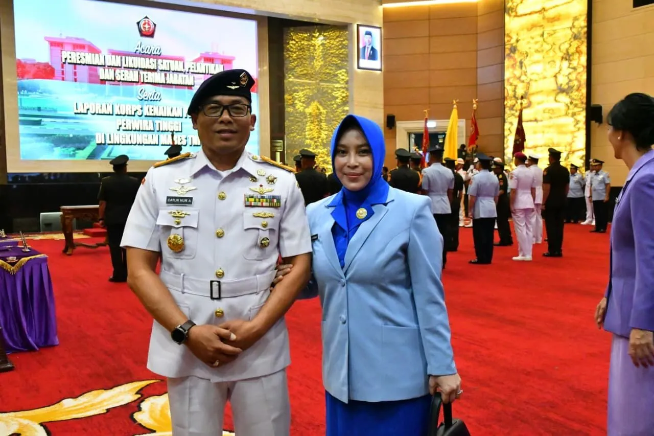 Catur Nur Ardiantoro Resmi Menyandang Laksamana Pertama TNl